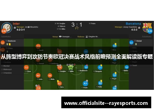 从阵型博弈到攻防节奏欧冠决赛战术风格前瞻预测全面解读版专题